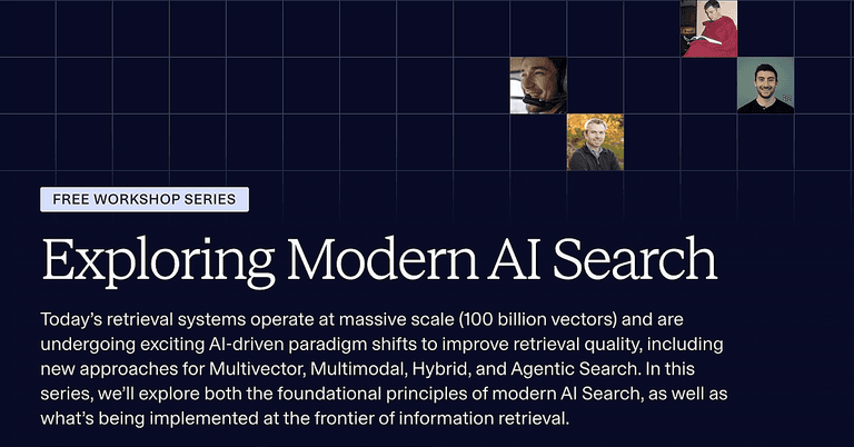 "Exploring Modern AI Search" Lightning Lesson Series (6-Sessions) cover image